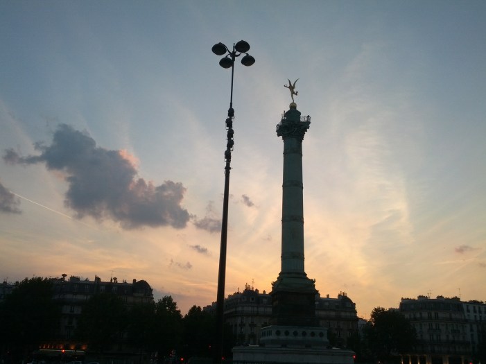 Paris as I'll always remember it. Bastille.