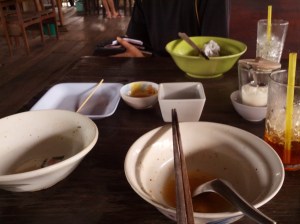 The work of me and my dad.