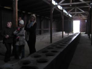 I didn't take many photos in the reconstructed bunkers. This was one of the few - toilets.