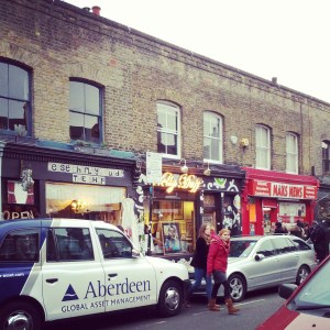 Columbia road, when there's no flower market