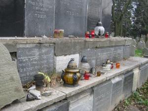 If I'm not mistaken, the last Jew living in Auschwitz died about a decade ago. He's also buried in this cemetery. His grave is fenced. 