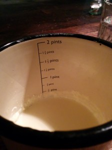 I couldn't decide between cream and ice cream...