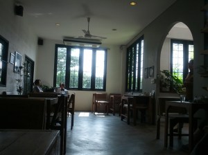 Walking the length of the café brings you to a larger room with tables and sockets - perfect for working/studying. Oh, did I mention there's free WiFi?