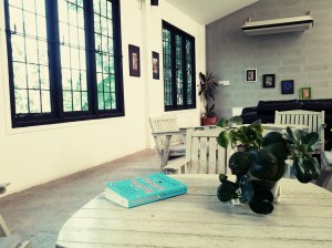 Settling in with a book